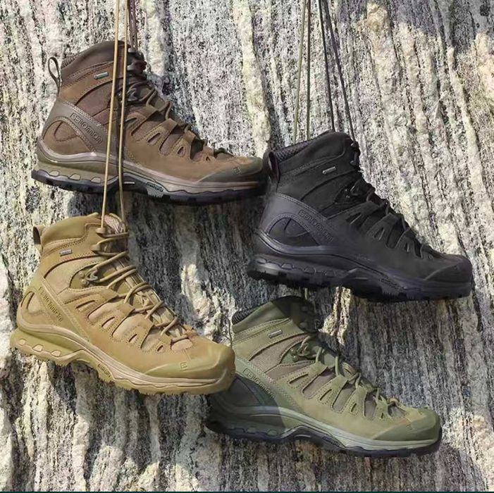 salomon forces 2 quest 4d новые оригинал мембрана gore tex олива хаки песок кайот черный мужские ботинки берцы саломон 40 41 42 43 44 45 лето весна