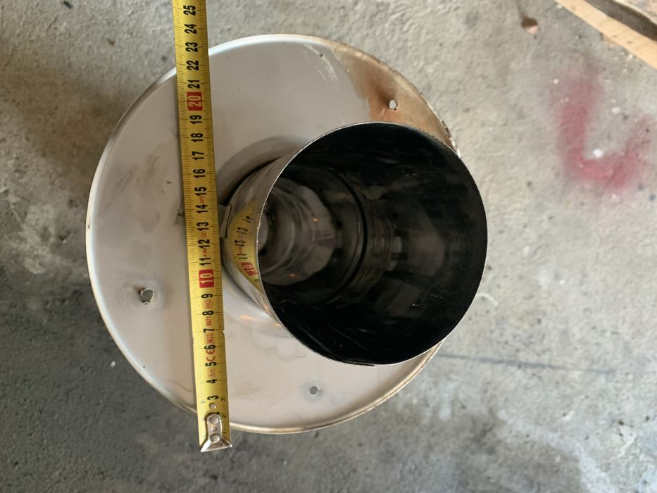 NASADA KOMINOWA, deflektor, nierdzewna