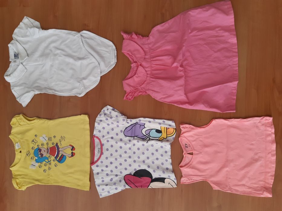 Roupas de bebé menina de 6 a 12 meses (11 peças)