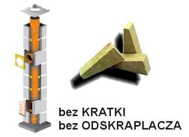 Komin 4-20m DOSTAWA GRATIS ! ceramiczny uniwersalny do kominka do gazu