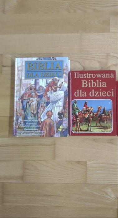 Biblia ilustrowana dla dzieci 2 sztuki