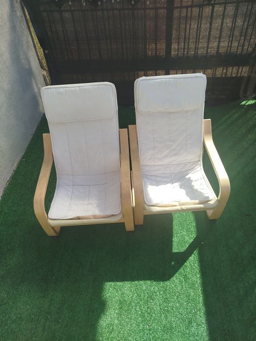 Dwa fotele Ikea dla dzieci