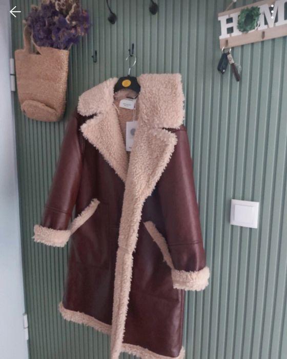 Casaco pêlo e imitaçao pele