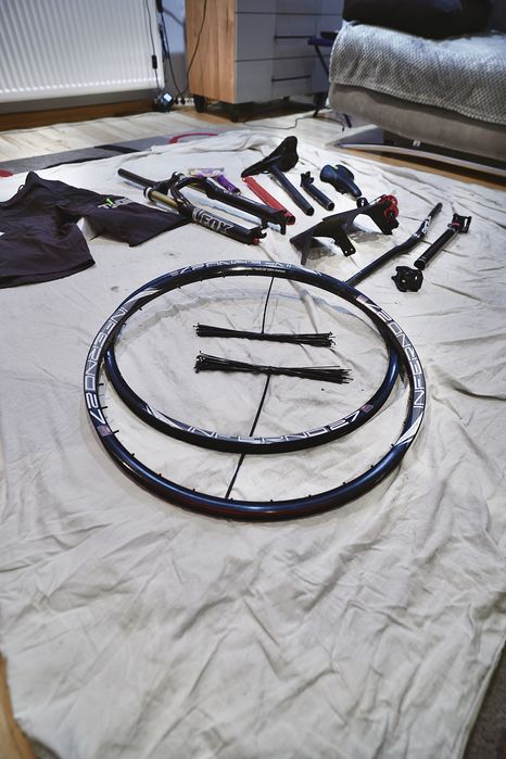 Części rowerowe, osprzęt rowerowy
