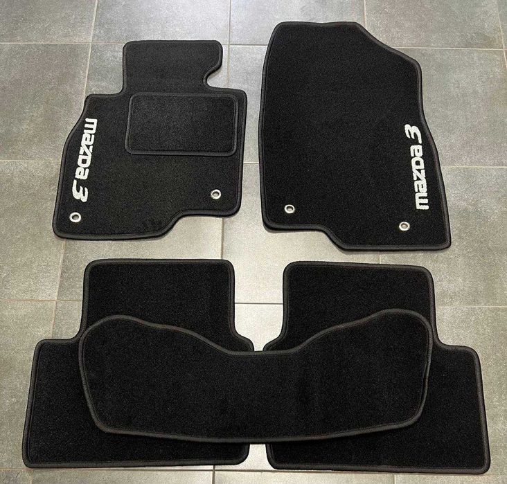 Ворсові коврики для Мазди\ Mazda 3\ 6\ 5\ CX3\ CX5\ CX7\ CX9\ поліки