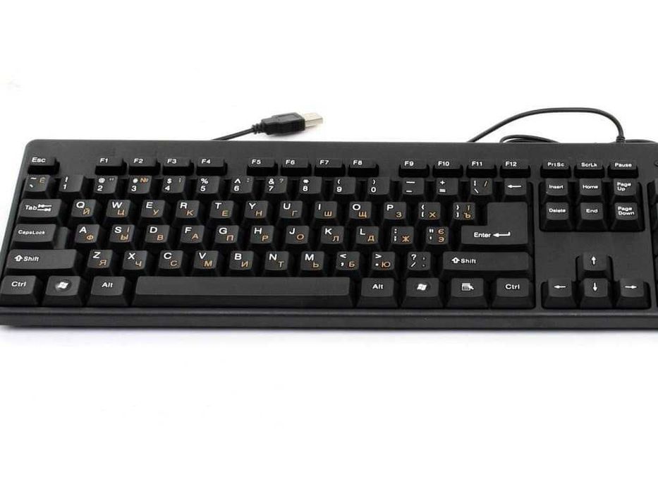Клавиатура проводная Real-El Standard 500 USB