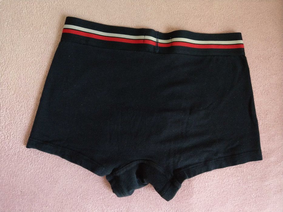 bokerki lacoste haft logo granatowe