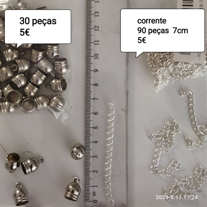 Acessórios variados p porta chaves