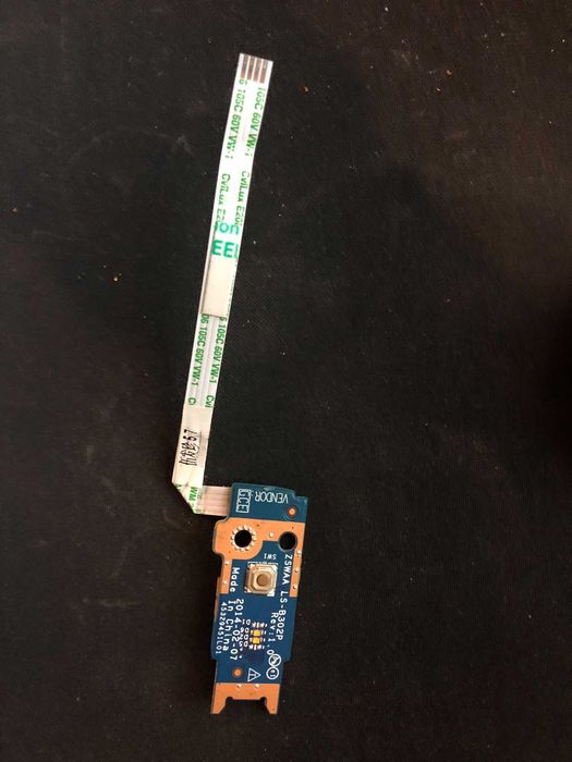 Placa Botão Power Toshiba C50-B C55-B LS-B302P com Cabo