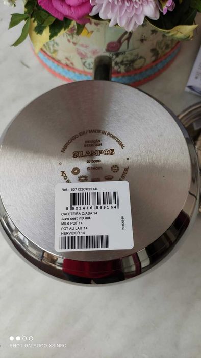 QUALIDADE SILAMPOS - Trem Inox Linha Bojuda - 9 pçs- INDUÇÃO