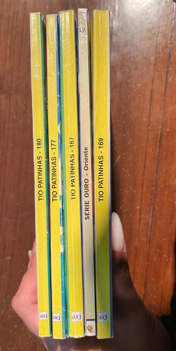 5 livros de BD em muito bom estado