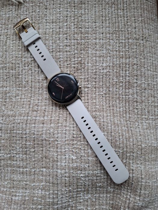 huawei gt2 damski biały złoty bluetooth połączenia kardio gwarancja