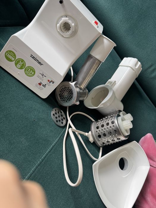 Maszynka do mielenia miesa szatkownica zelmer zmm3853w