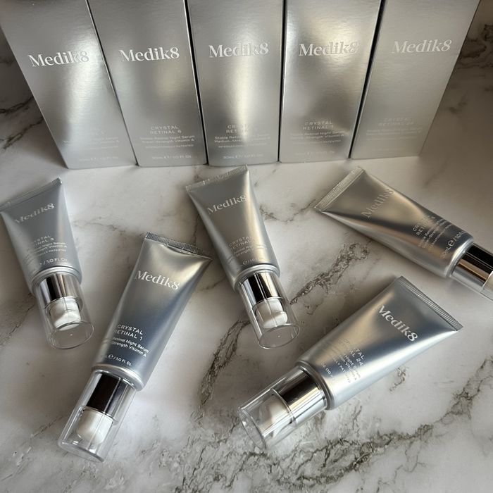 Crystal Retinal 1 3 6 10 20 24 Medik8 ретинол сироватка крем ретинал
