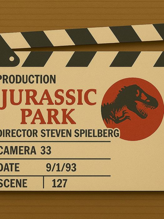 Claquetes de Cinema Épicas em 3D (Tamanho Grande) – Decoração Geek / Cinéfilo