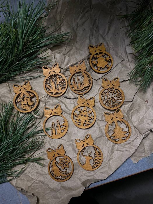 Колекція різдвяних та новорічних іграшок!