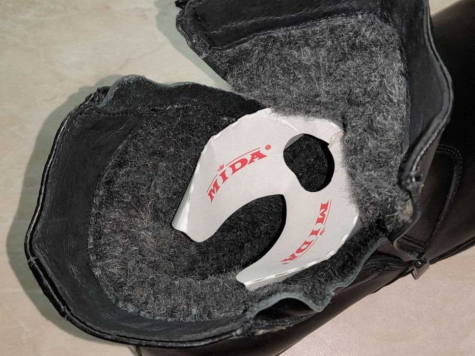 Шкіряні чоловічі зимові чоботи 43 розмір