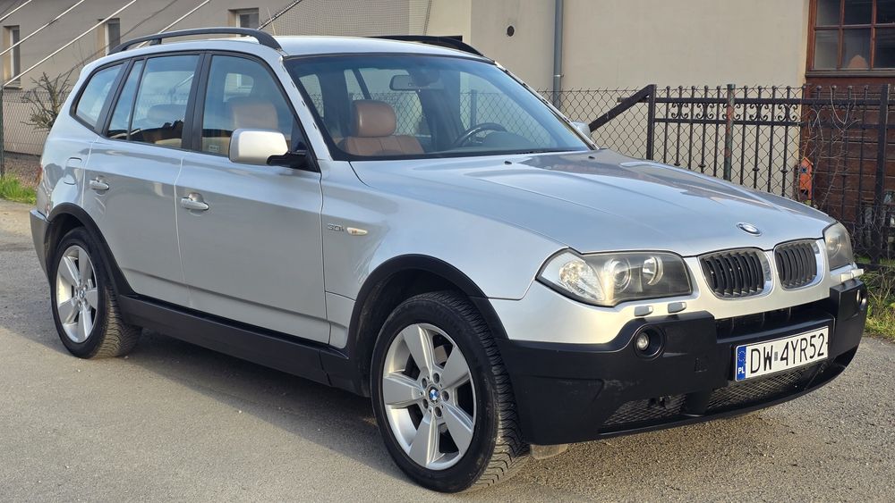 BMW X3 3.0i E83 M54 231KM BiXenon, Sporty, Hak