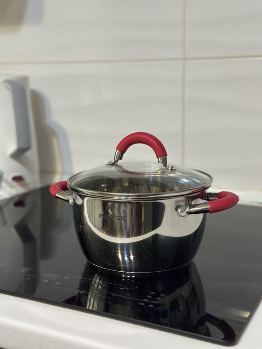 Кастрюля нержавійка