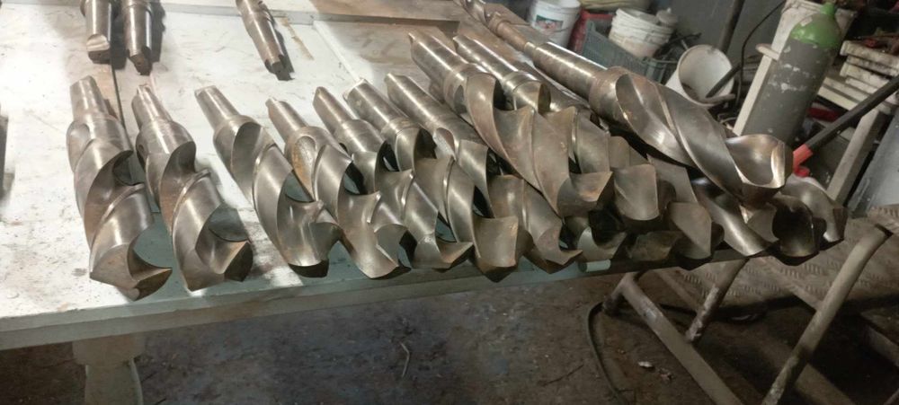 Wiertła stożkowe morssa duże rozmiary 30-64 też nieużywane