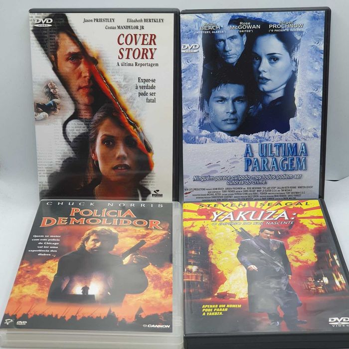 DVD 11/4 - Lote de 18 DVD's Filmes Diversos Ref. VI