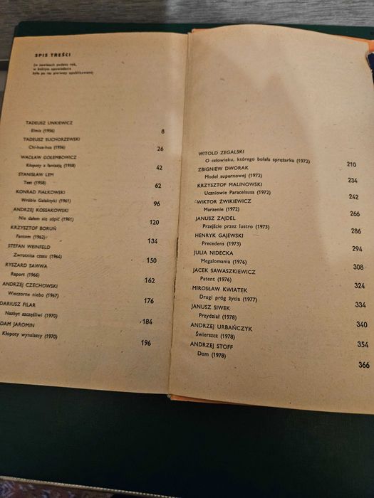 Drugi próg życia zbiór opowiadań.