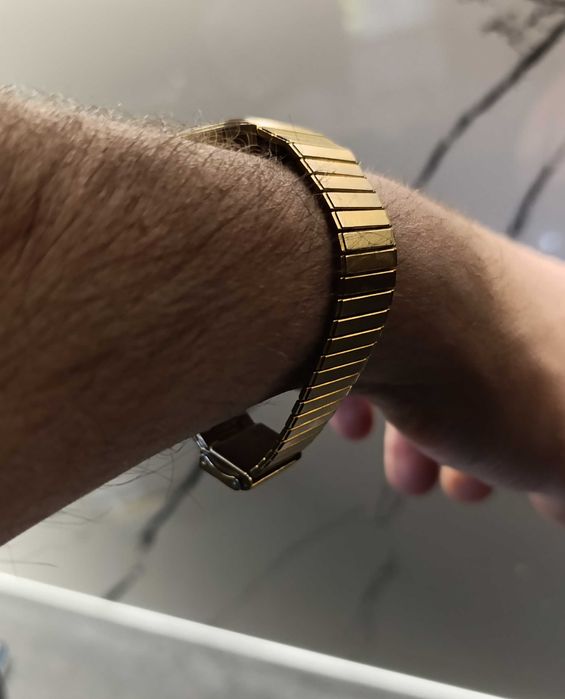 Śliczny zegarek męski damski unisex Citizen bransoleta Tank vintage