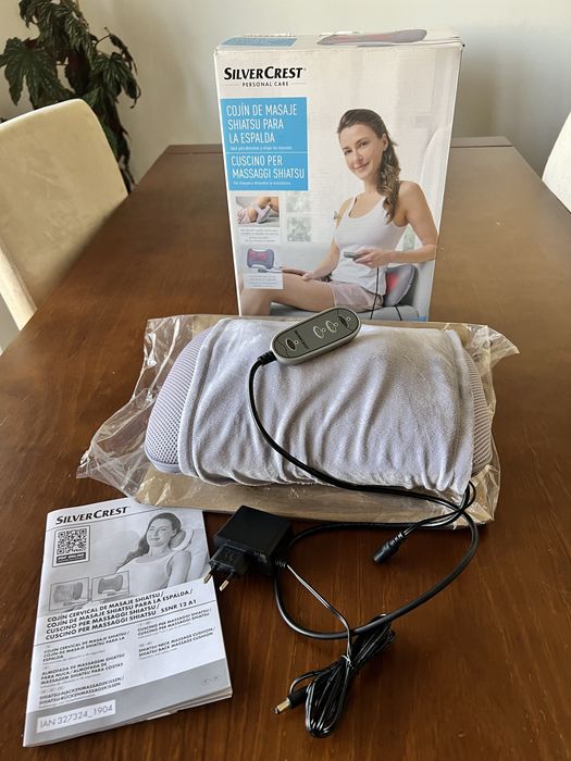 Almofada de massagem shiatsu nova