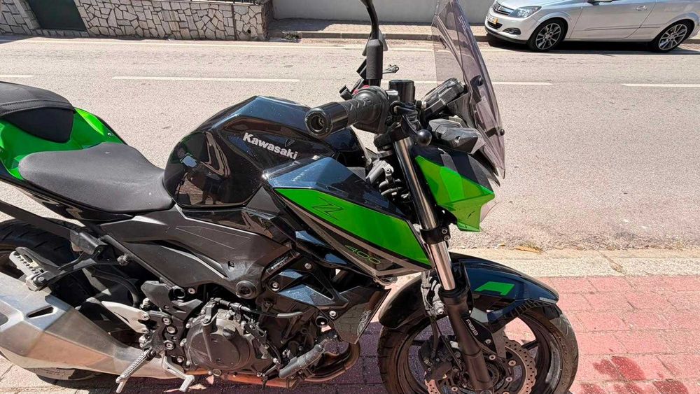 Kawasaki 400 ABS 2022 | Apenas 1.724 km | Como Nova | SHAD SH39