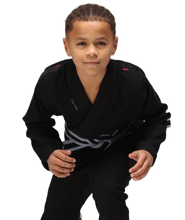 Kimono Jiu-Jitsu Infantil Tatami Kids Elements Superlite – Preto