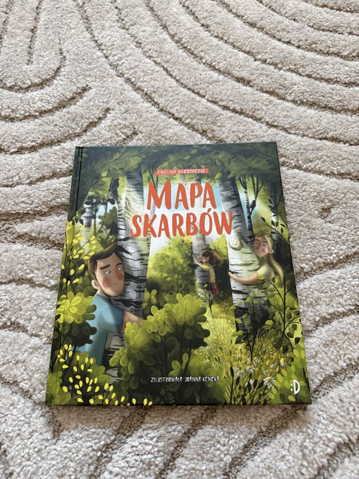 Mapa skarbow ksiazka w stanie idealnhm