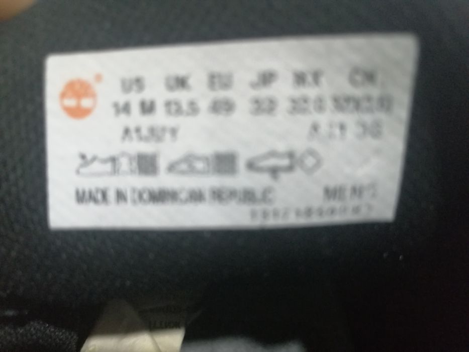 Шкіряні черевики 47р  Timberland.