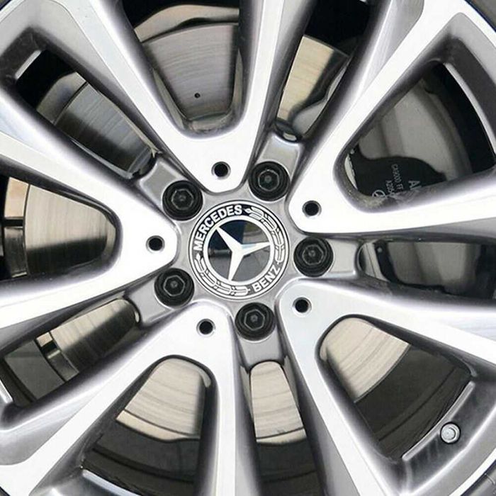 Kit 4 Centros jante Mercedes 60 e 75mm