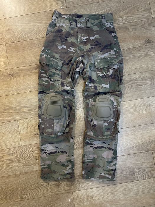 Штани бойові USA Army Combat FR Multicam S/R негорючі з наколінниками