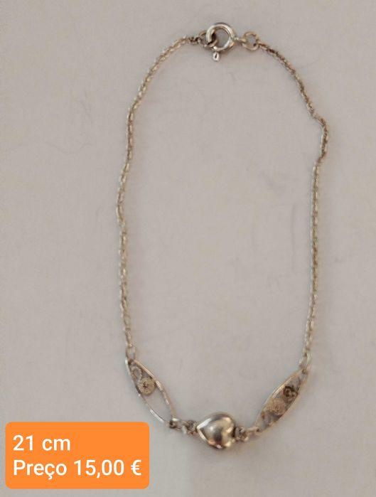 Pulseiras em Prata, devidamente contrastadas