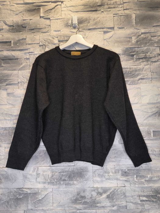Sweter Merino Emporium Wełniany Wełna Granatowy Damski