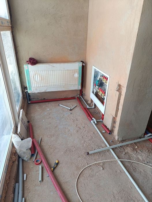 Монтаж опалення під ключ. Водопостачання Вінниця. Тепла підлога