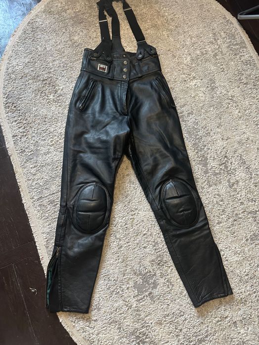 Мотоштани шкіряні
