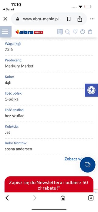 Meblościanka do salonu