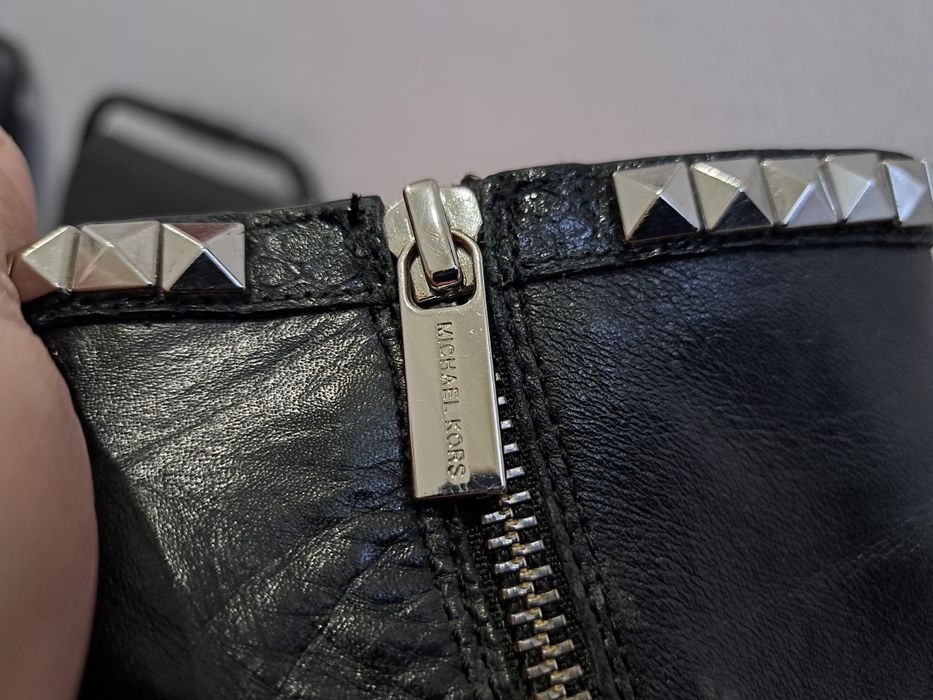 Оригінальні ботики з натуральної шкіри Michael Kors