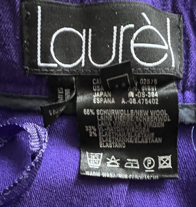 Laurèl. Wełna, rayon, wysoki stan.