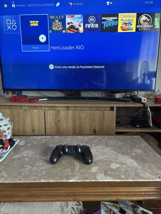 PS4 Pirata - 500GB + Disco de 500GB