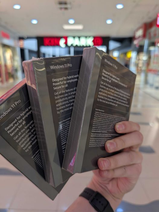 Коробкова Windows 11 Pro / 10 Pro Box USB Оригінальна ліцензія, нова!