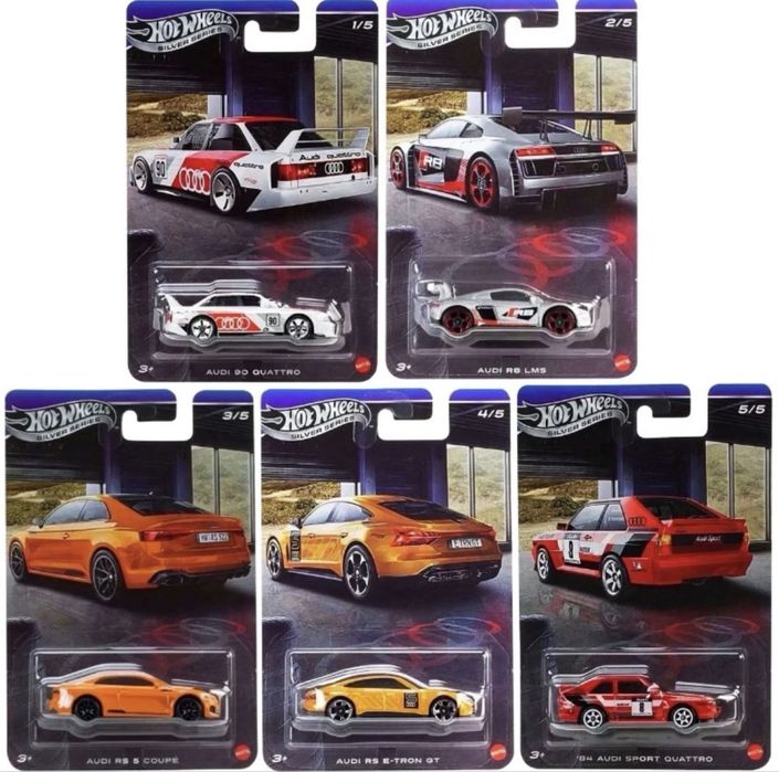 Hot wheels Legends ford premium porsche audi set