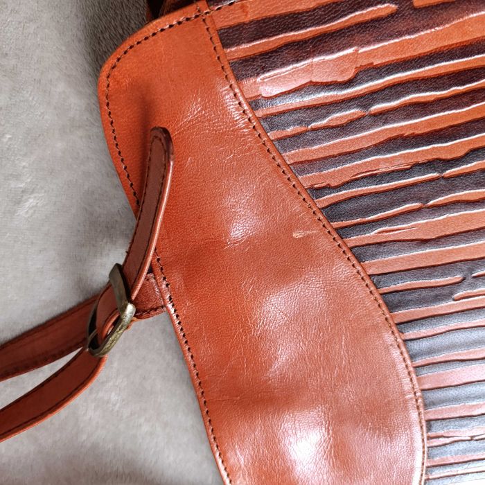 torebka vintage skórzana