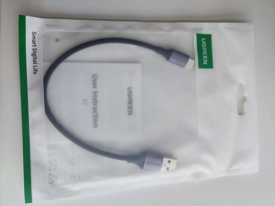 Кабель Ugreen Type C 1.5м і 0.25м