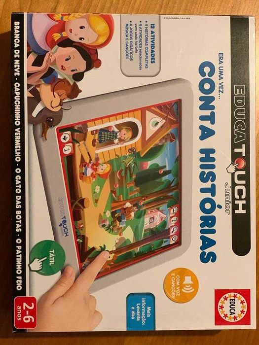 Brinquedo Educa Touch Júnior conta histórias