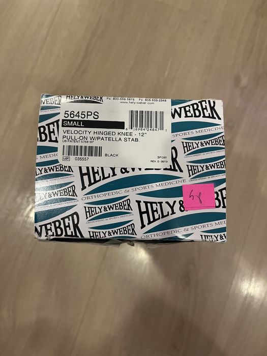 Продам новий ортез для колінного суглоба Hely&Weber