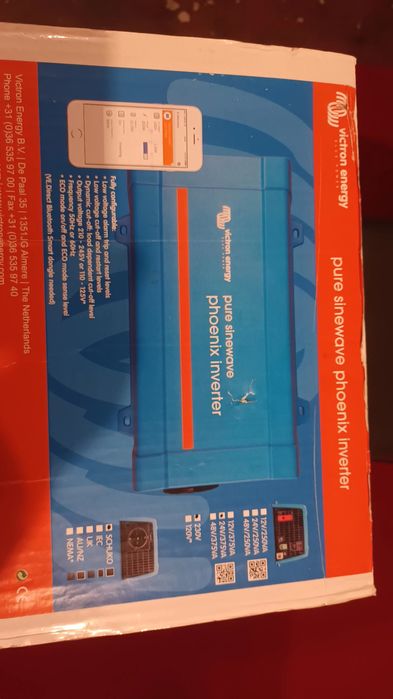 Inversor Victron dc 24v to 230v ac
