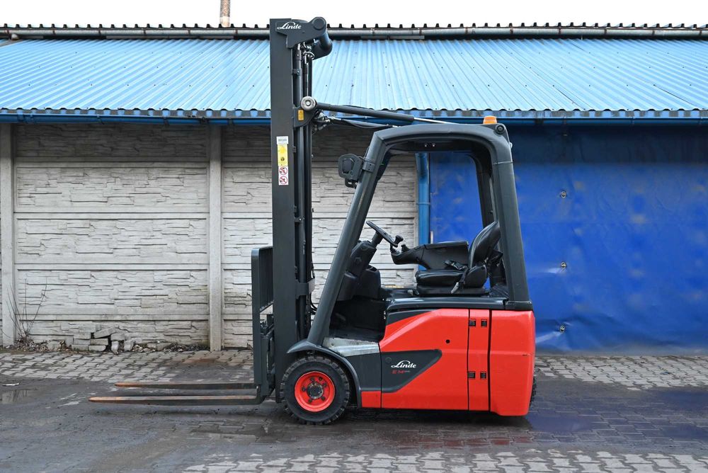 Wózek widłowy Linde E14-02 Triplex 607 cm 2017 rok  5700mth FHP 465
